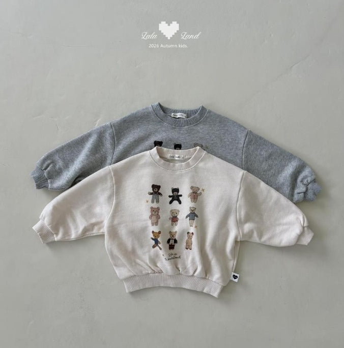 Lala Bear Sweatshirt [LALALAND]（2026AW） 2