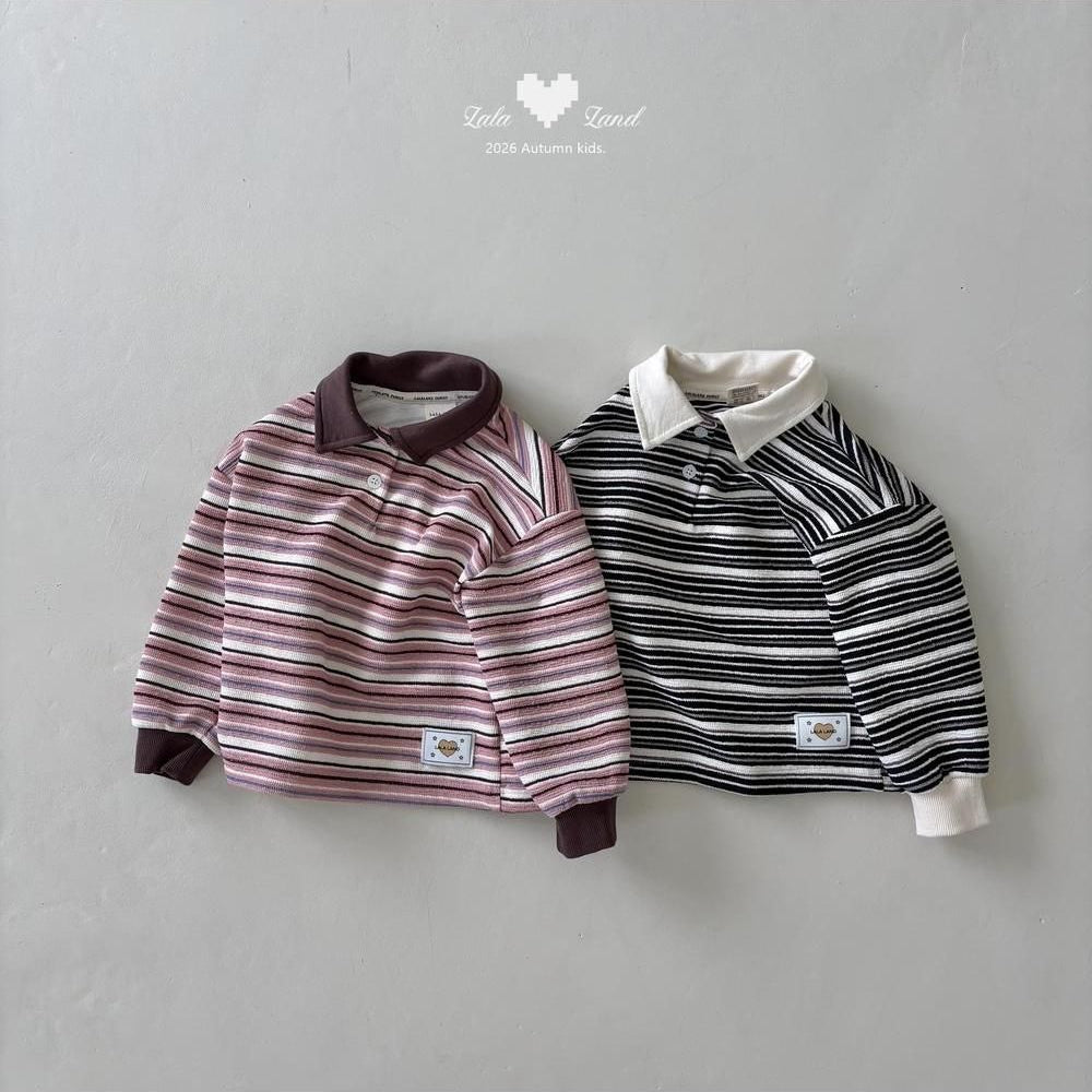 Pigment Collar Tee [LALALAND]（2026AW） 5