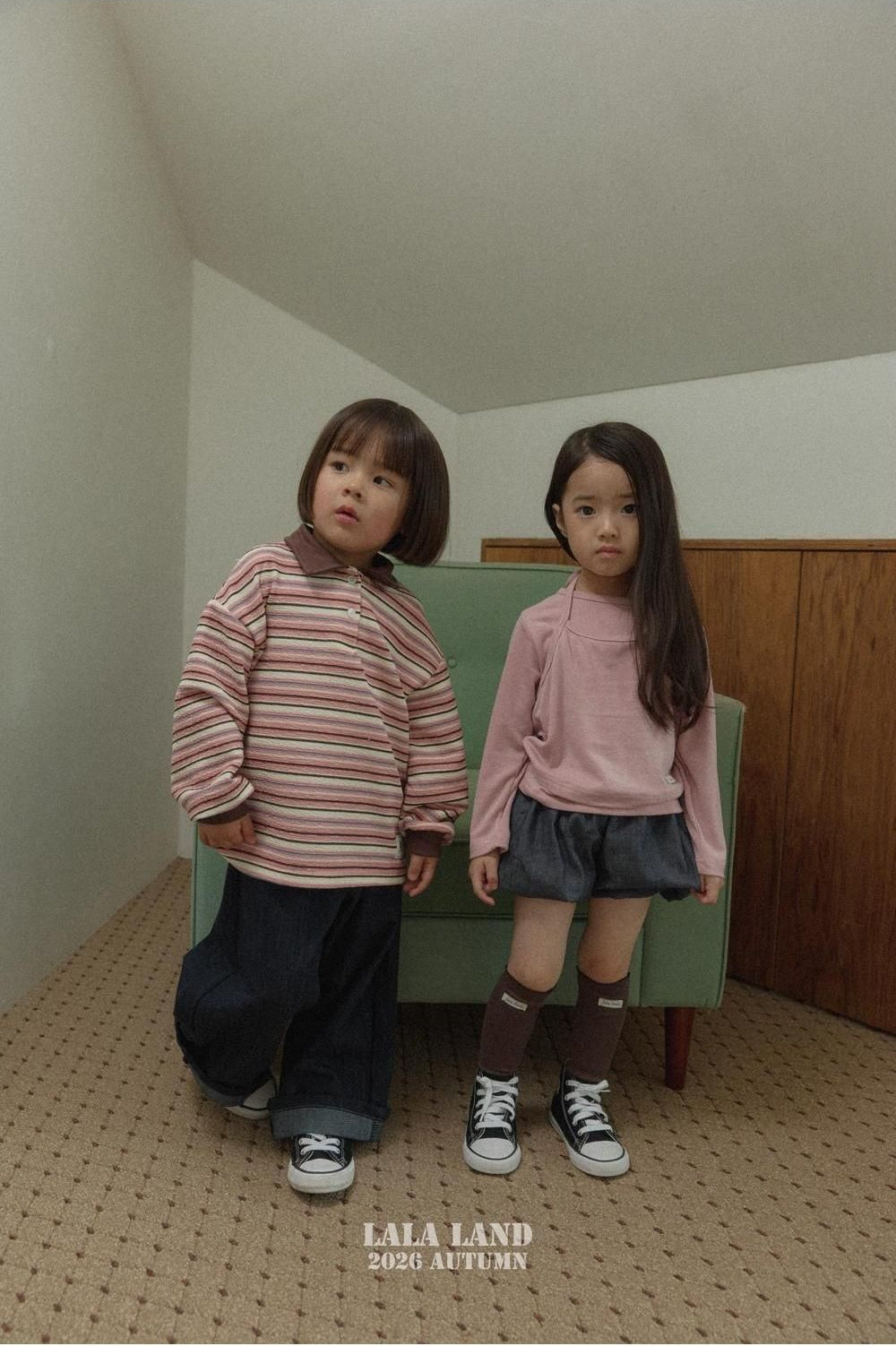 Pigment Collar Tee [LALALAND]（2026AW） 18