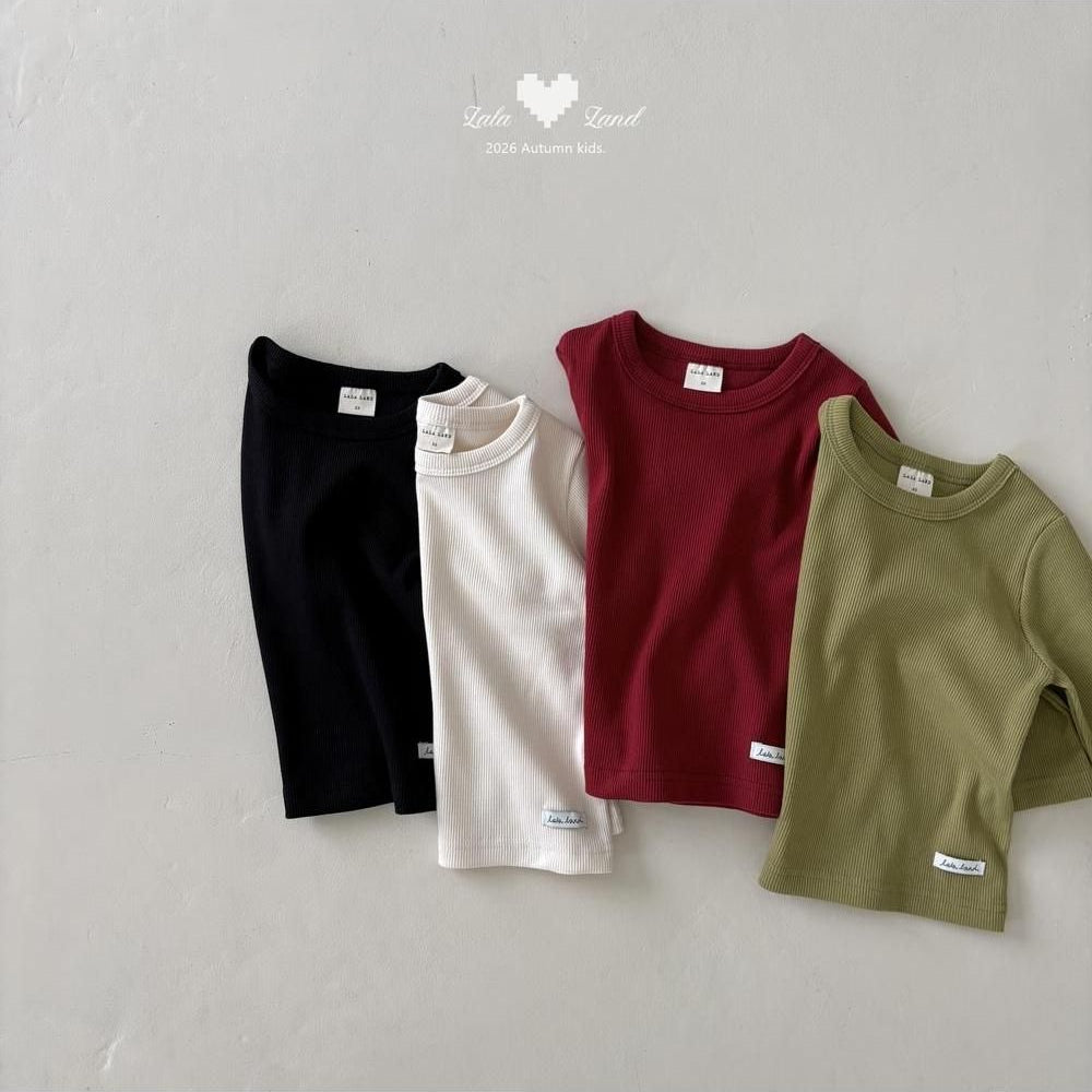 Bella Ribbed Tee [LALALAND]（2026AW） 6