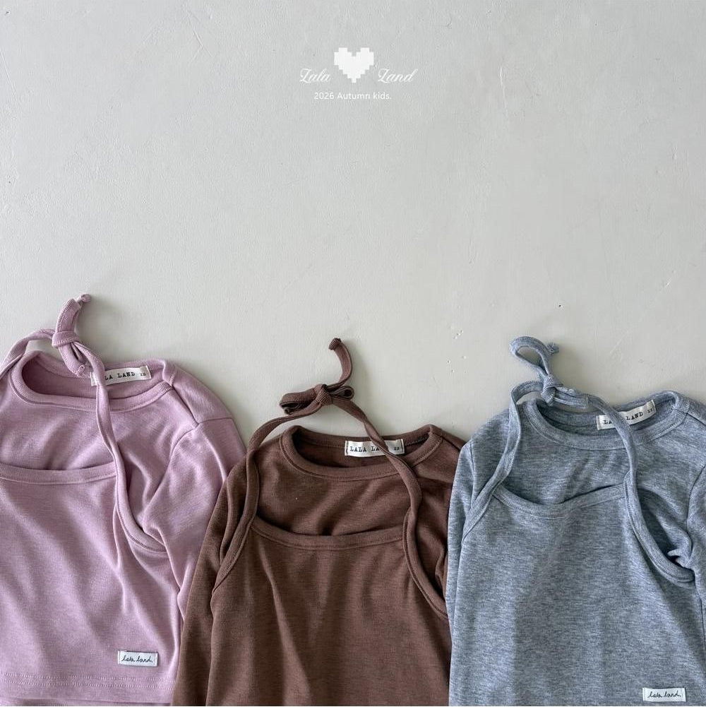 Halter Double-Layer Tee [LALALAND]（2026AW） 6