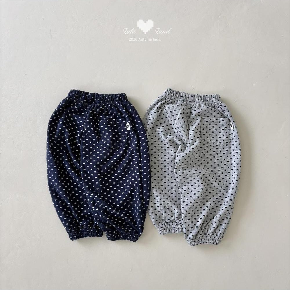 Heart Jogger Pants [LALALAND]（2026AW） 4