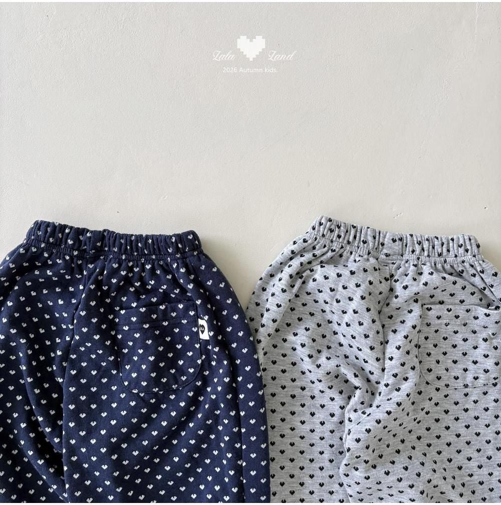 Heart Jogger Pants [LALALAND]（2026AW） 5