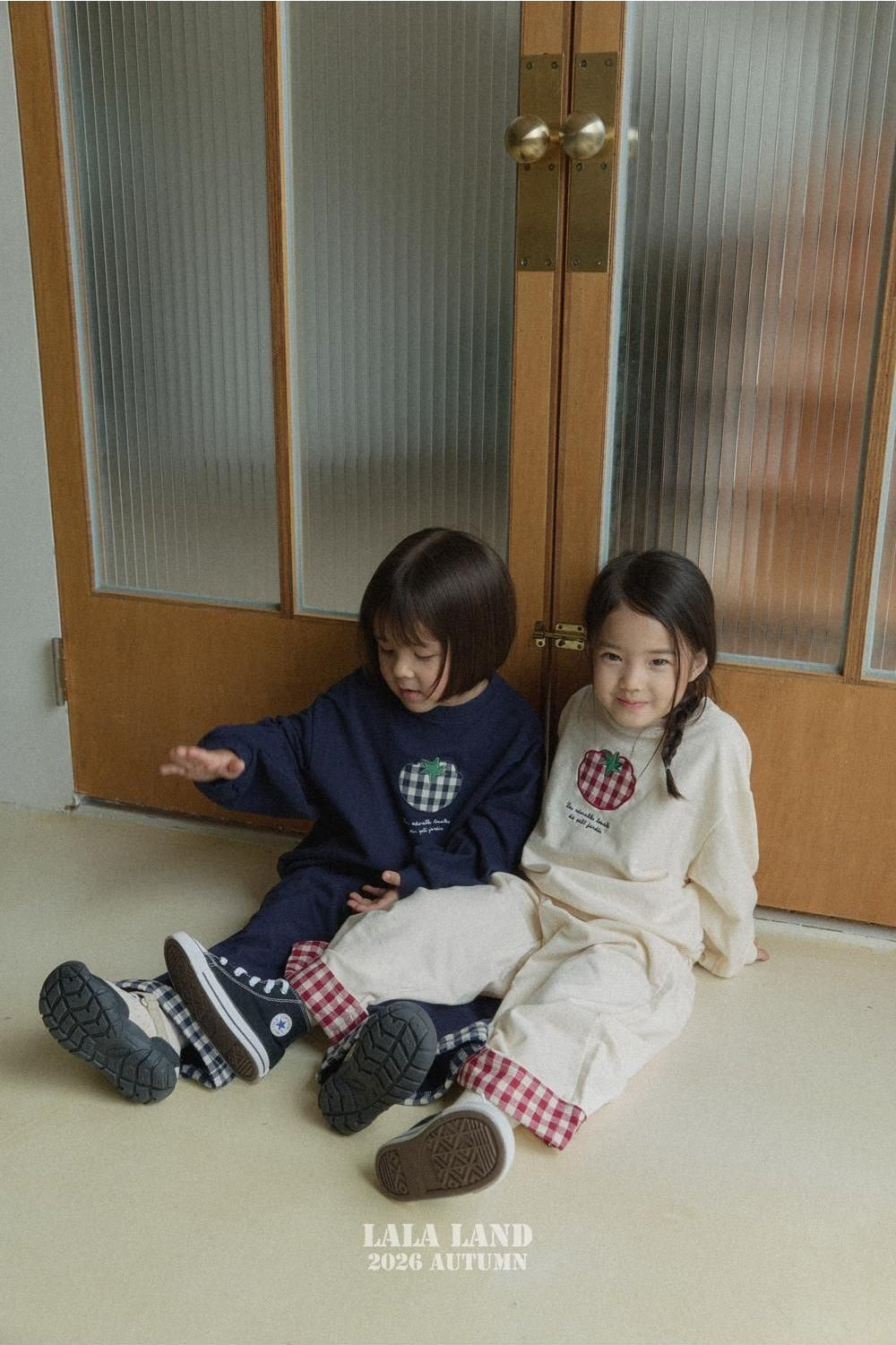 Check Color Block Pants [LALALAND]（2026AW） 21