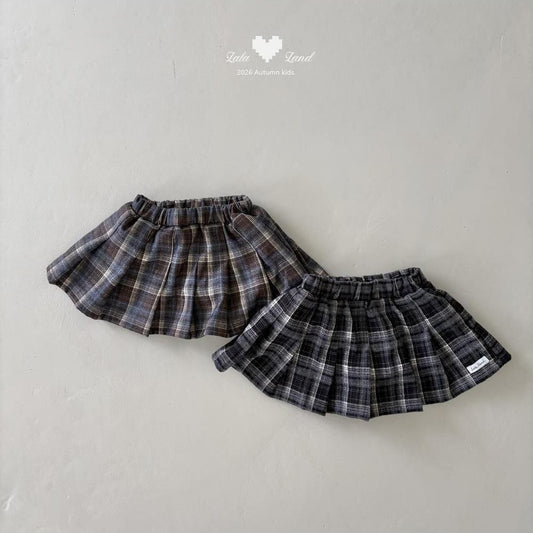 Eve Check Skirt [LALALAND]（2026AW） 4