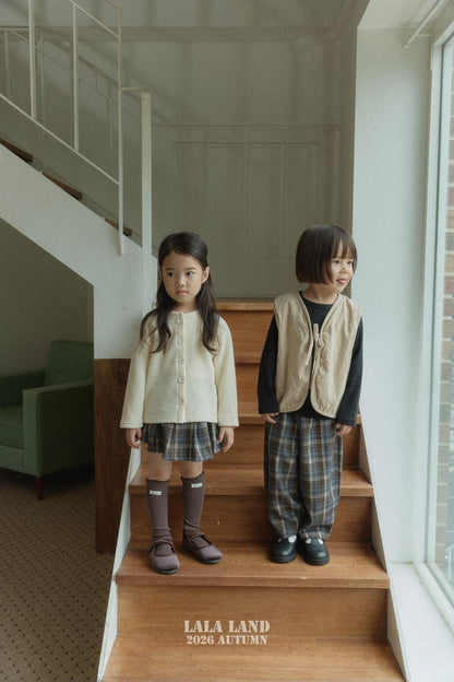 Fancy Check Pants [LALALAND]（2026AW） 16