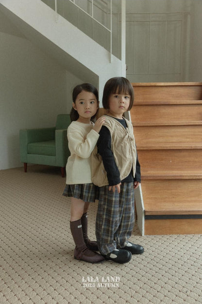 Fancy Check Pants [LALALAND]（2026AW） 24