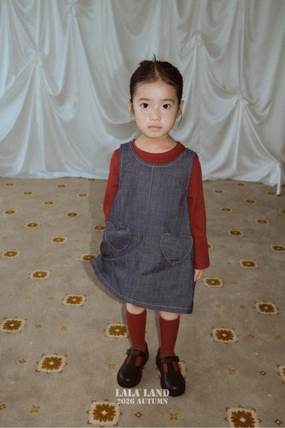 Heart Pocket Dress [LALALAND]（2026AW） 7