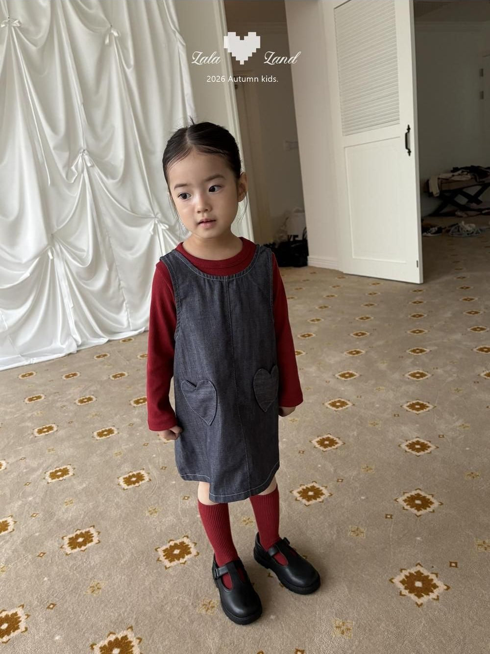 Heart Pocket Dress [LALALAND]（2026AW） 24