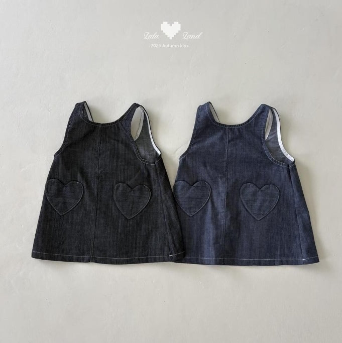 Heart Pocket Dress [LALALAND]（2026AW） 1