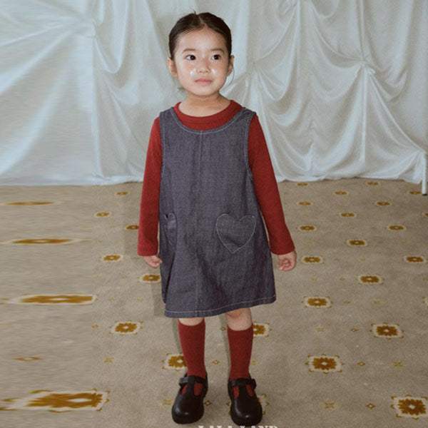 Heart Pocket Dress [LALALAND]（2026AW） 2