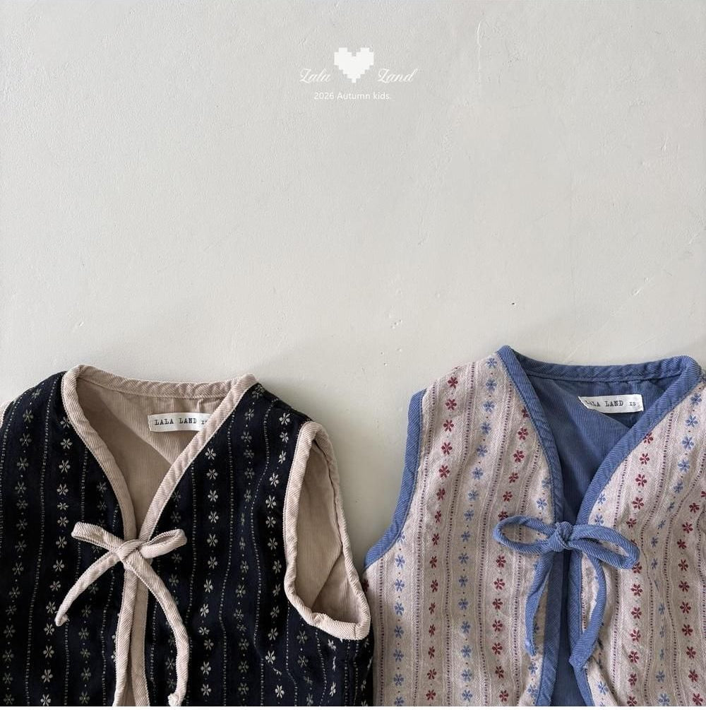 Hippie Reversible Vest [LALALAND]（2026AW） 5