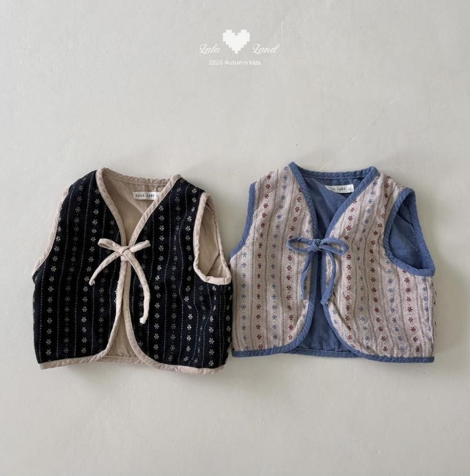 Hippie Reversible Vest [LALALAND]（2026AW） 1