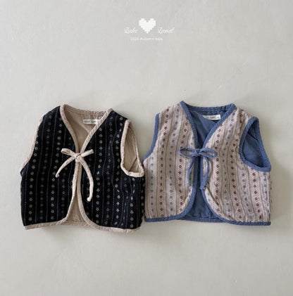 Hippie Reversible Vest [LALALAND]（2026AW） 1