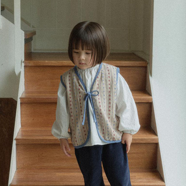 Hippie Reversible Vest [LALALAND]（2026AW） 2