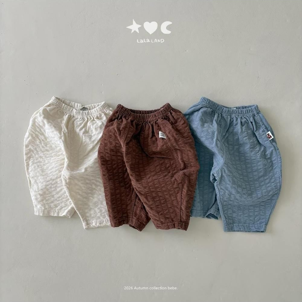 Baby Embossed Corduroy Pants [LALALAND]（2026AW） 5