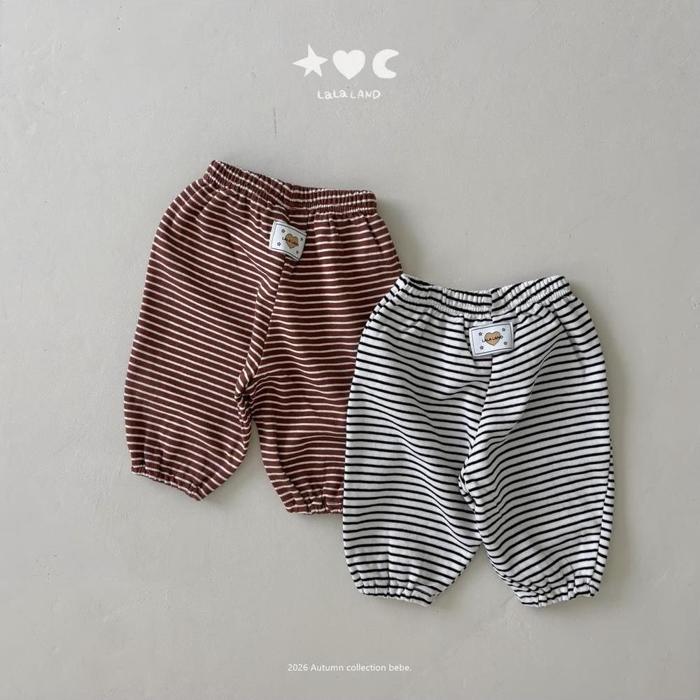 Baby Stripe Terry Pants [LALALAND]（2026AW） 5