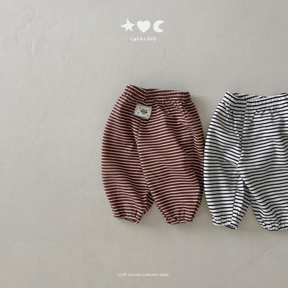Baby Stripe Terry Pants [LALALAND]（2026AW） 6