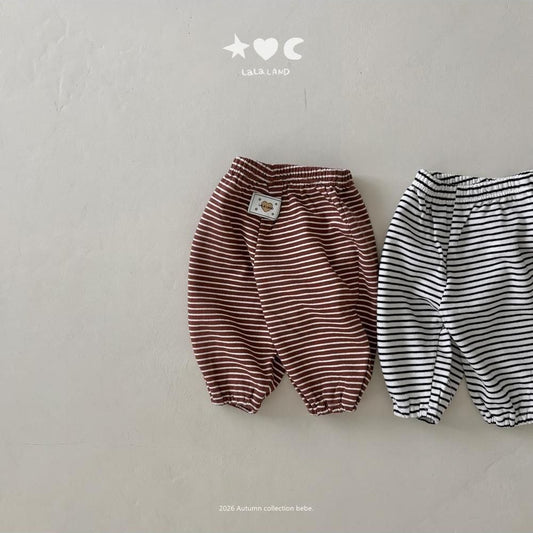 Baby Stripe Terry Pants [LALALAND]（2026AW） 6