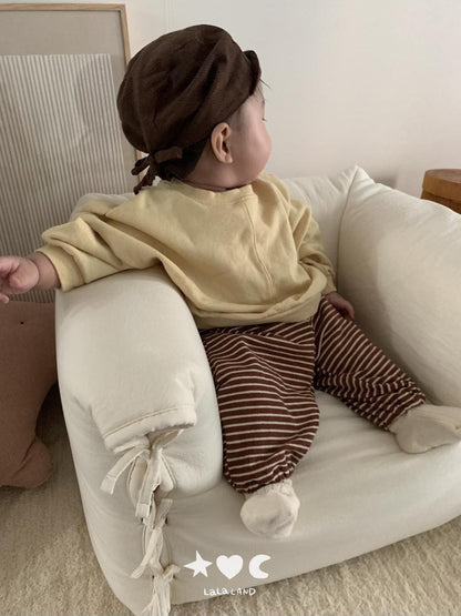 Baby Stripe Terry Pants [LALALAND]（2026AW） 7