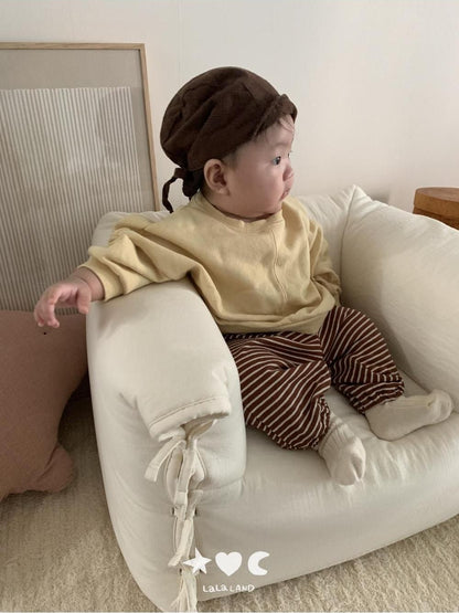 Baby Stripe Terry Pants [LALALAND]（2026AW） 8