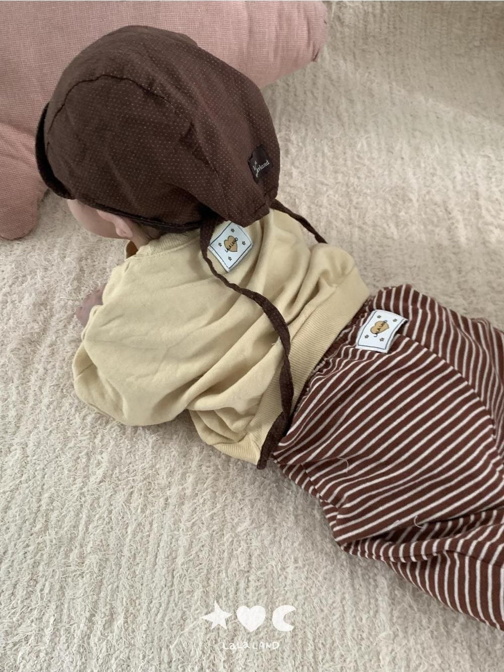Baby Stripe Terry Pants [LALALAND]（2026AW） 9
