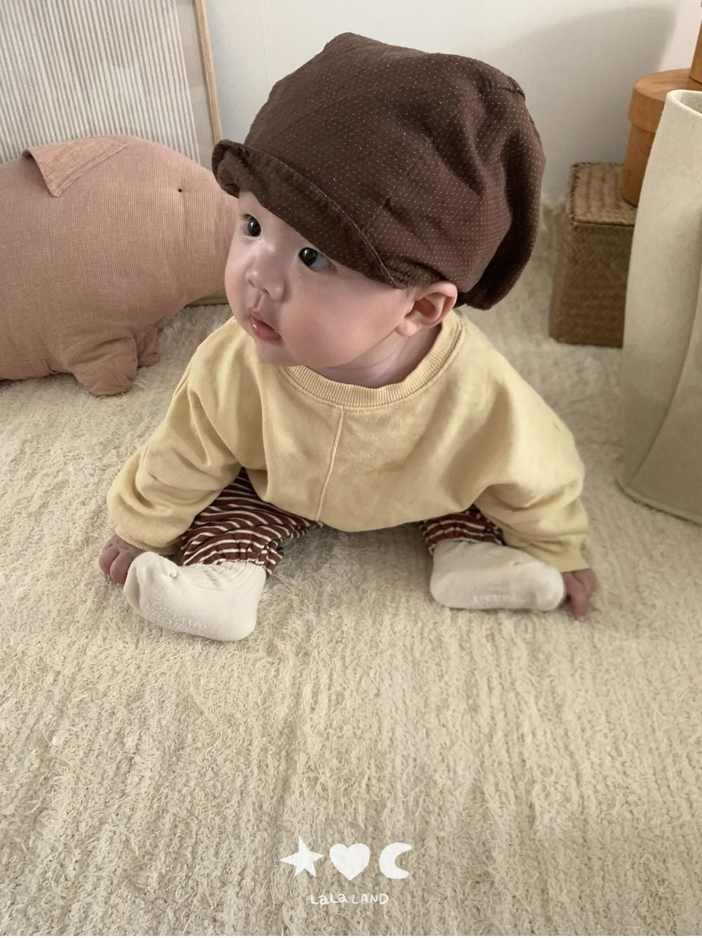 Baby Stripe Terry Pants [LALALAND]（2026AW） 12