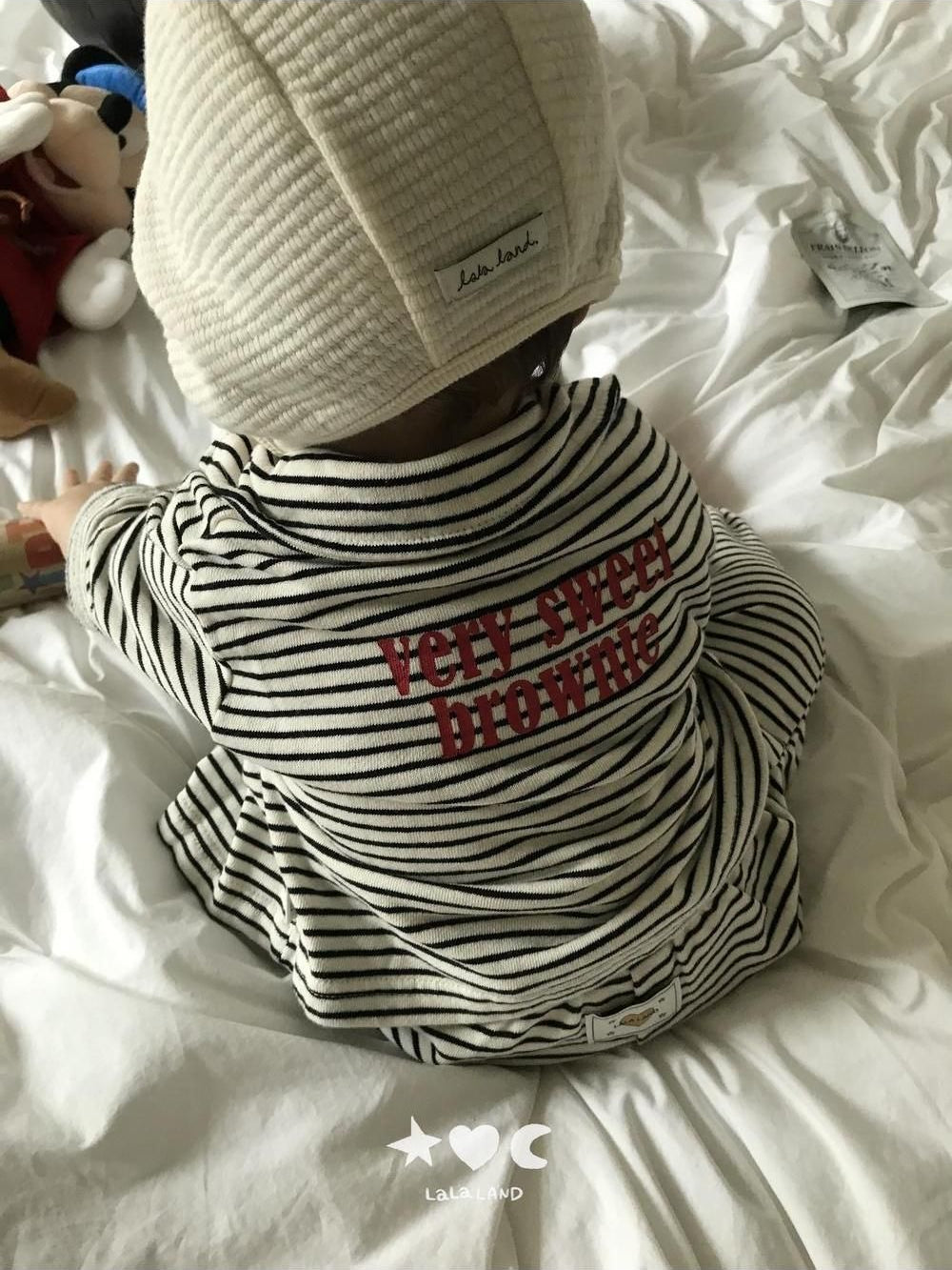 Baby Stripe Terry Pants [LALALAND]（2026AW） 18