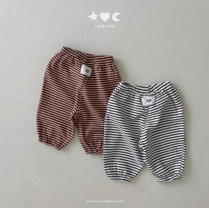 Baby Stripe Terry Pants [LALALAND]（2026AW） 2