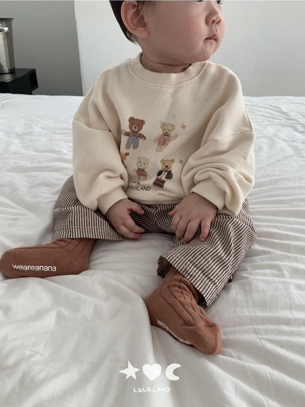 Baby Bear Friends Sweatshirt [LALALAND]（2026AW） 7