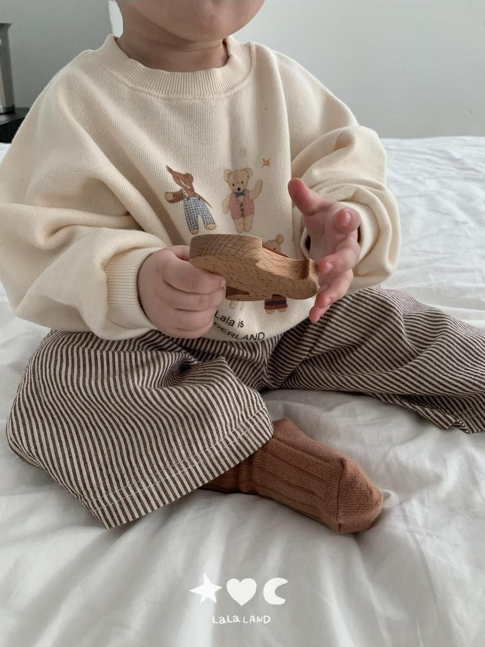 Baby Bear Friends Sweatshirt [LALALAND]（2026AW） 8