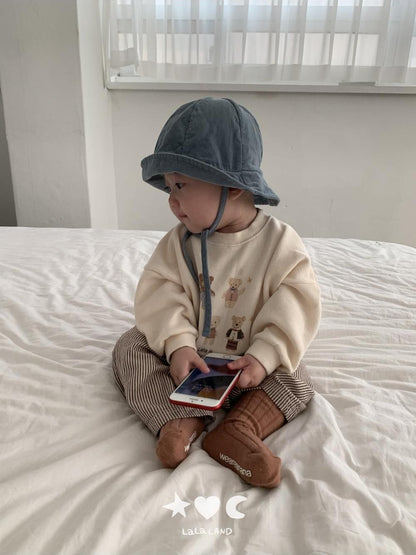 Baby Bear Friends Sweatshirt [LALALAND]（2026AW） 10