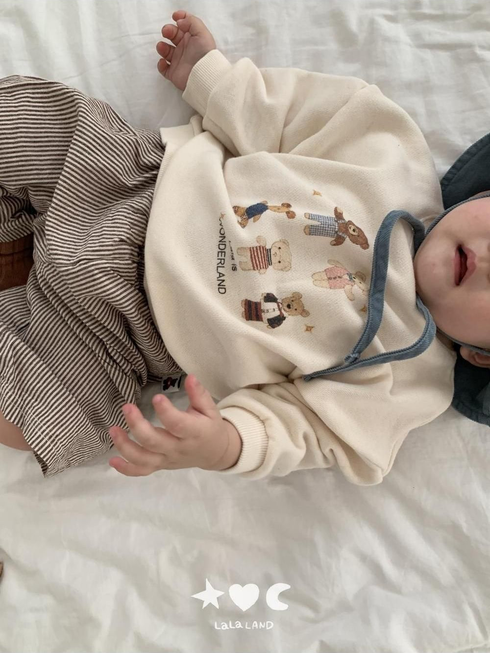 Baby Bear Friends Sweatshirt [LALALAND]（2026AW） 11
