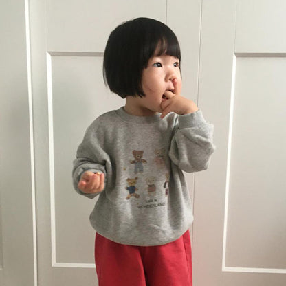 Baby Bear Friends Sweatshirt [LALALAND]（2026AW） 2