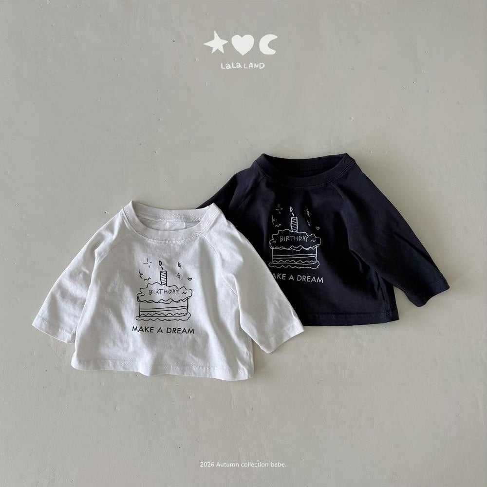 Baby Happy Raglan Tee [LALALAND]（2026AW） 5