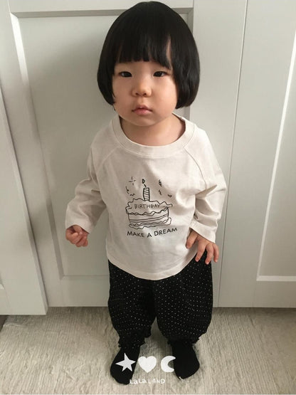 Baby Happy Raglan Tee [LALALAND]（2026AW） 10