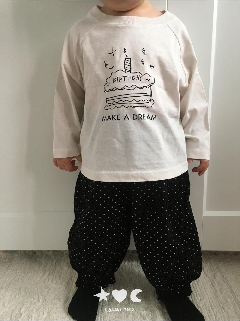 Baby Happy Raglan Tee [LALALAND]（2026AW） 11