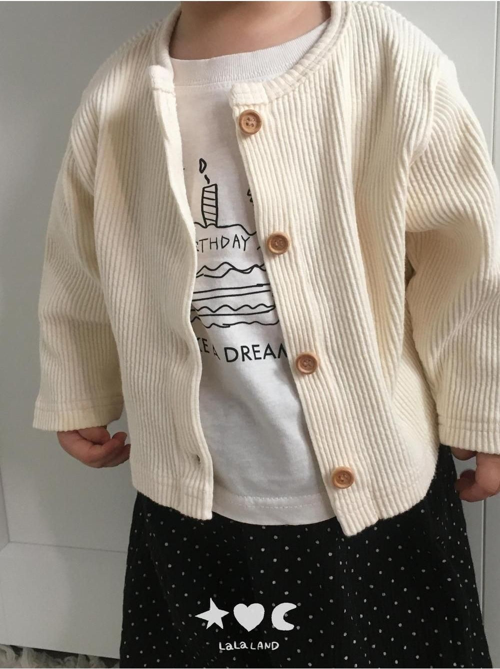 Baby Happy Raglan Tee [LALALAND]（2026AW） 13