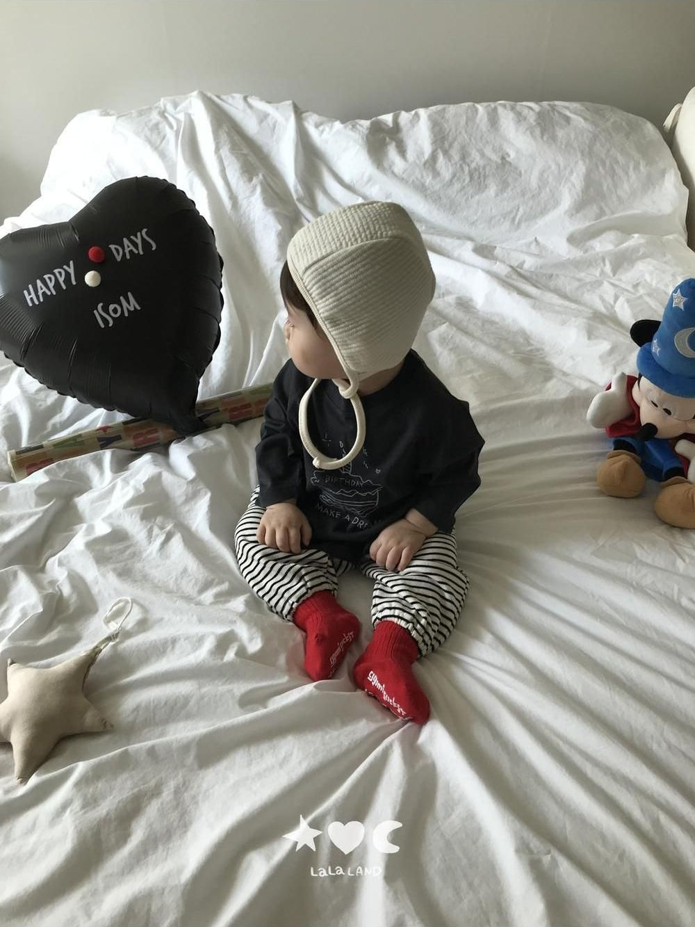 Baby Happy Raglan Tee [LALALAND]（2026AW） 14