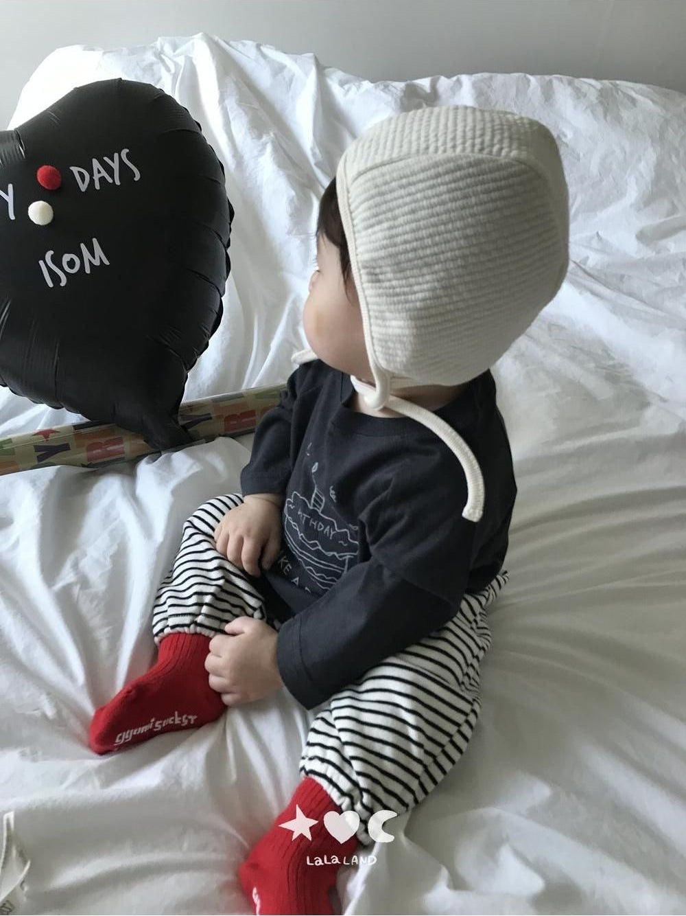 Baby Happy Raglan Tee [LALALAND]（2026AW） 16
