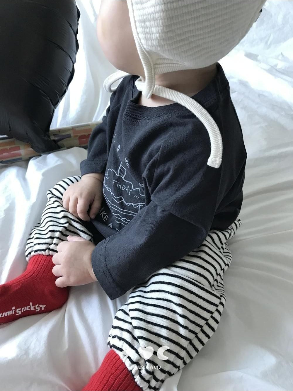 Baby Happy Raglan Tee [LALALAND]（2026AW） 17