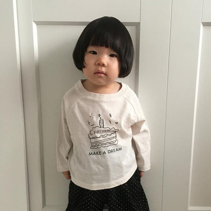 Baby Happy Raglan Tee [LALALAND]（2026AW） 1