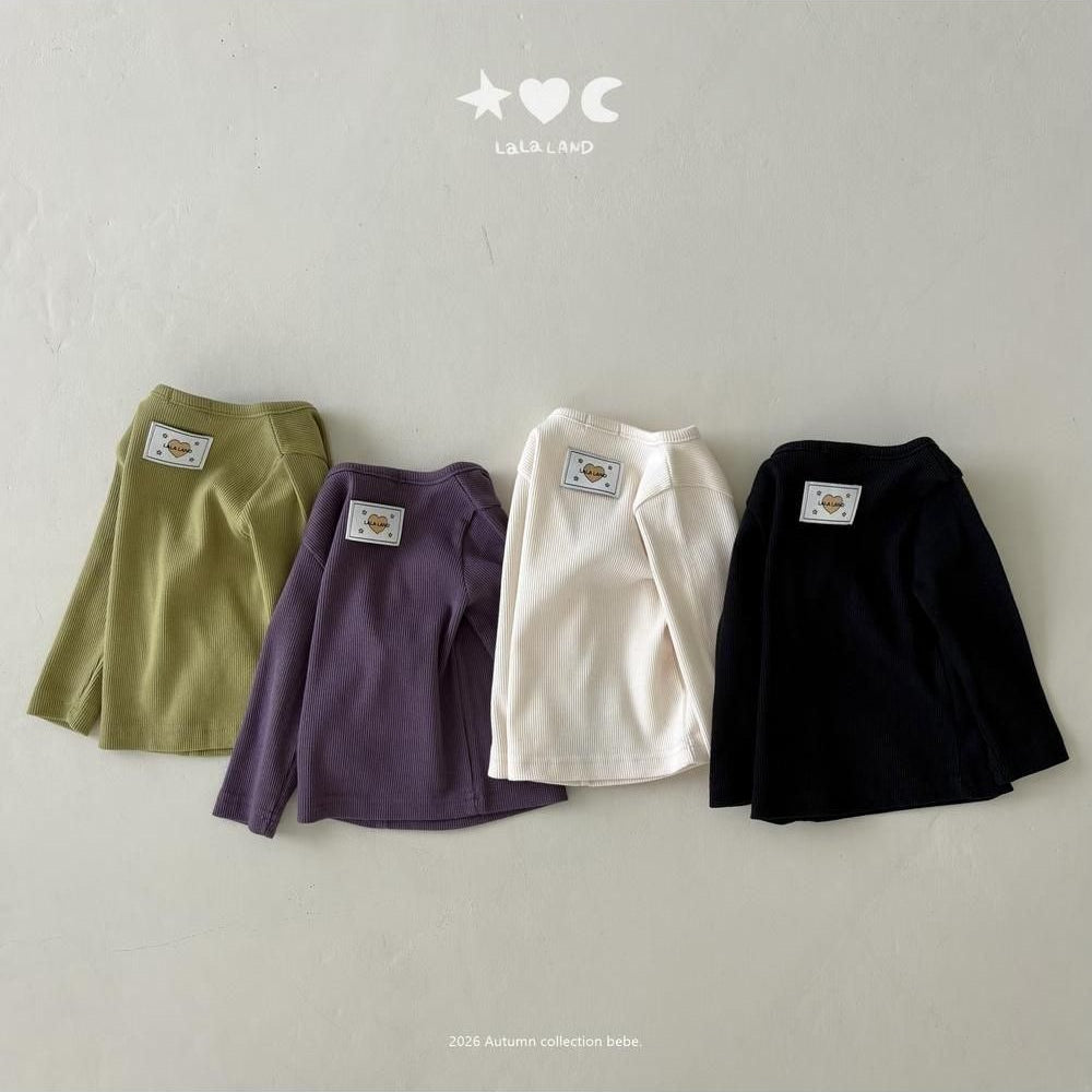 Baby Macaron Ribbed Tee [LALALAND]（2026AW） 6