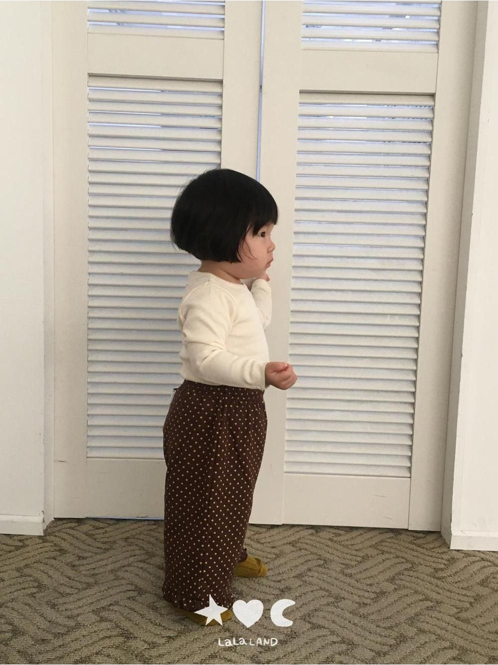 Baby Macaron Ribbed Tee [LALALAND]（2026AW） 9