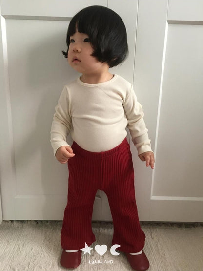 Baby Macaron Ribbed Tee [LALALAND]（2026AW） 15