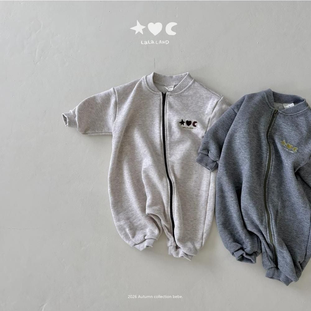 Baby Terry Zip-Up Bodysuit [LALALAND]（2026AW） 5
