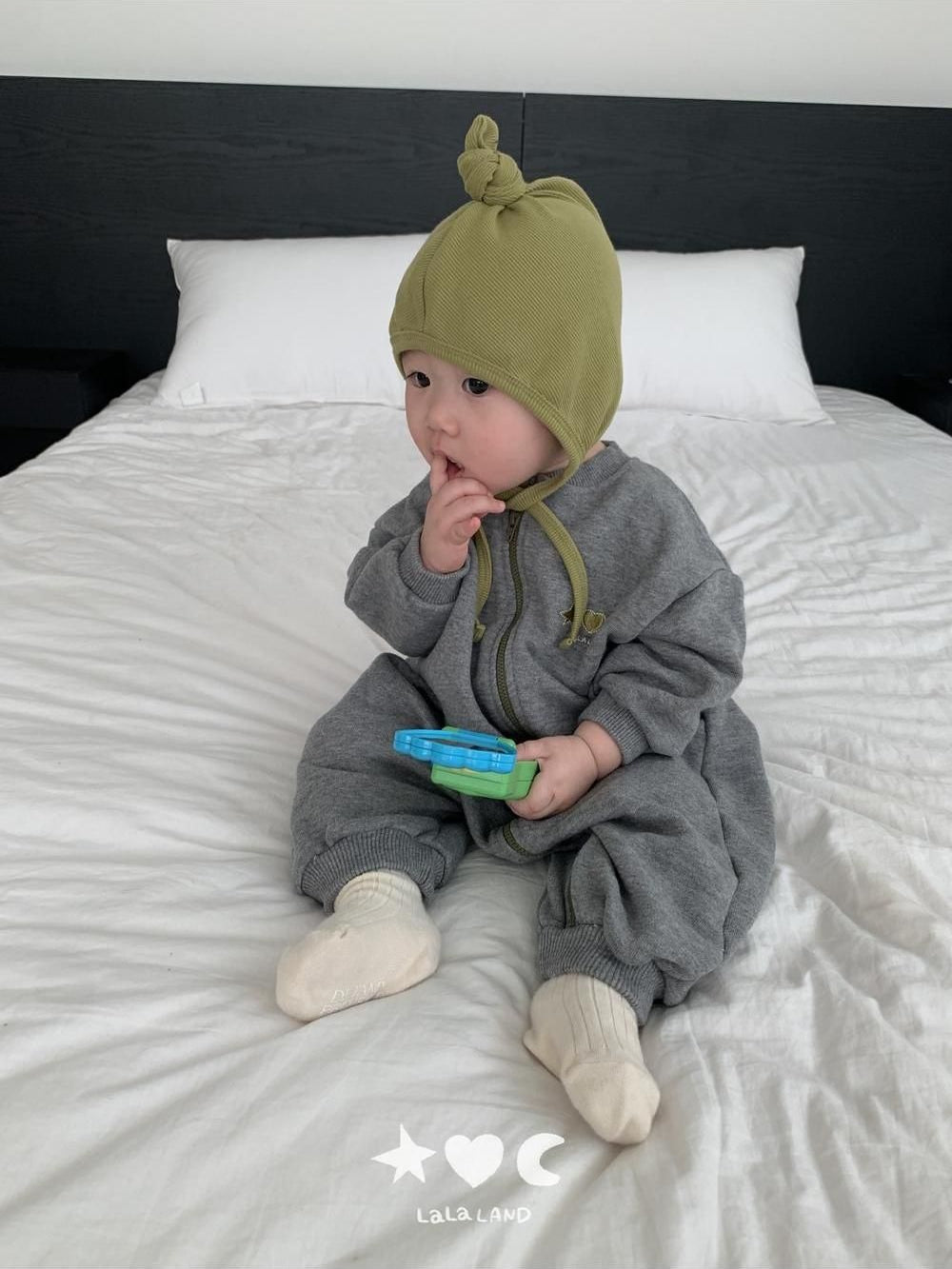 Baby Terry Zip-Up Bodysuit [LALALAND]（2026AW） 10