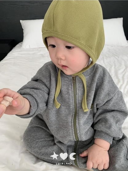 Baby Terry Zip-Up Bodysuit [LALALAND]（2026AW） 11