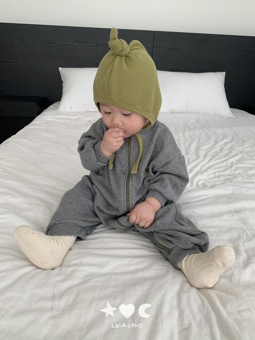Baby Terry Zip-Up Bodysuit [LALALAND]（2026AW） 12