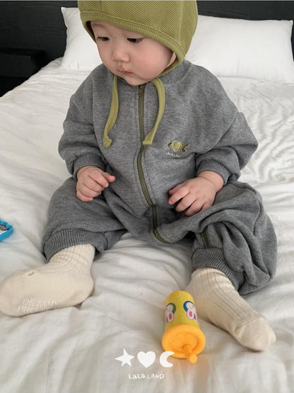 Baby Terry Zip-Up Bodysuit [LALALAND]（2026AW） 16
